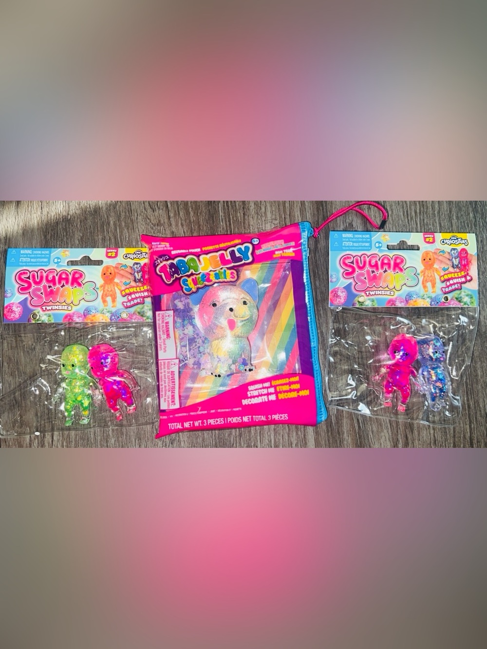 Sugar swaps and Taba squishies bundle